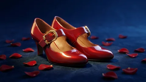 Tragamonedas Fuego de Tango: zapatos rojos de tango y rosas